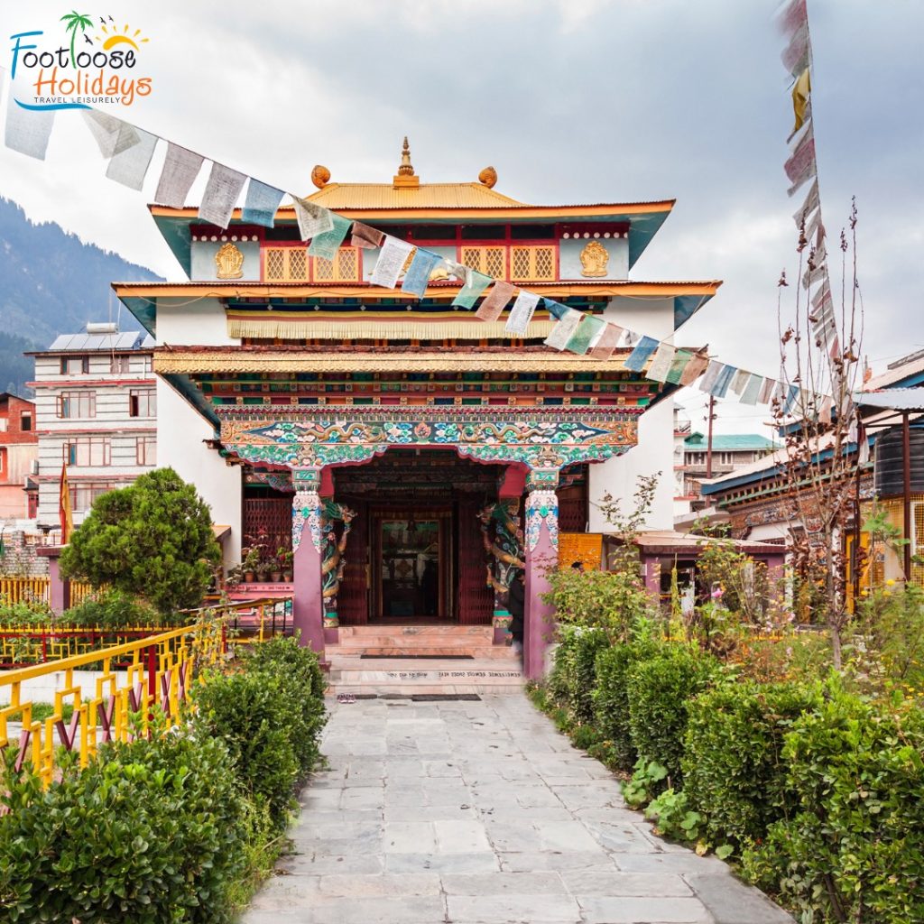 Famous Temple View of Dharamshala, Himachal Pradesh