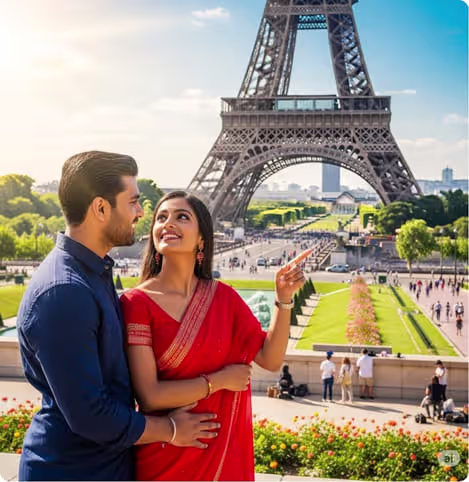 Europe Tour Package from India covering iconic cities and attractions